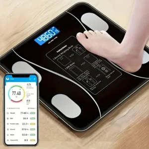 Intelligent Digital Body Scale w/ Backlit LED Display