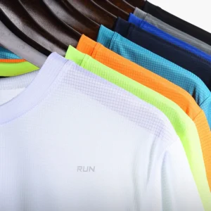 Mens Quick Dry Running Bodybuilding Oversized T Shirt